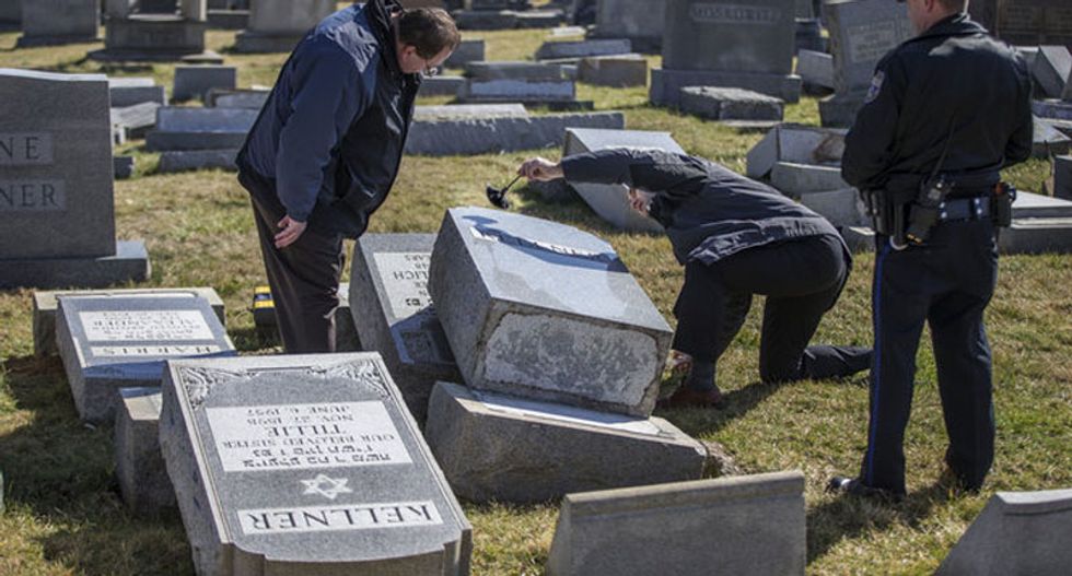 Anti-Semitic acts spiked since Trump election win, watchdog says