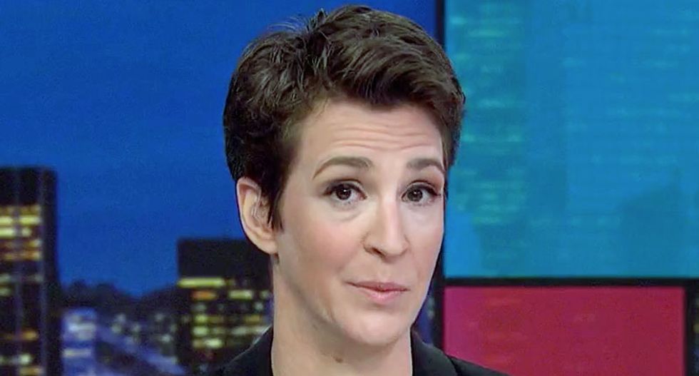 Maddow warns ‘even if the tail is not wagging the dog’ perception around globe will be Trump is bombing Syria as a distraction