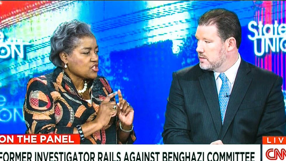 Watch Donna Brazile single-handedly shut down CNN's Benghazi panel: 'This has been a partisan witch hunt'