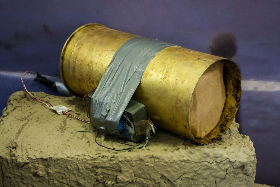 Man arrested, accused of planting bombs on California golf course