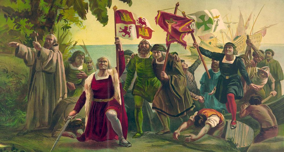 Christopher Columbus was a genocidal maniac -- AND a bumbling idiot
