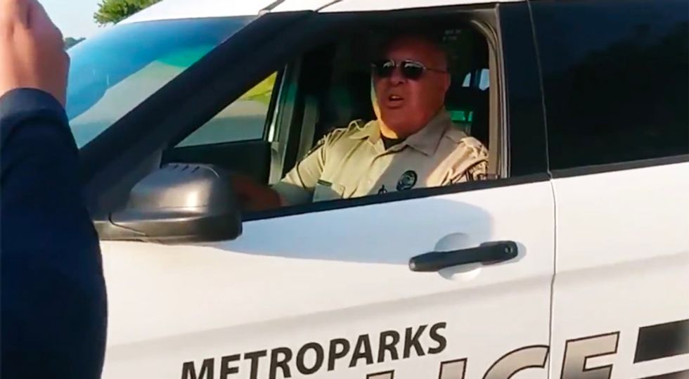 Michigan cop ignites an immediate backlash after he’s caught hurling racist comment at Middle Eastern couple