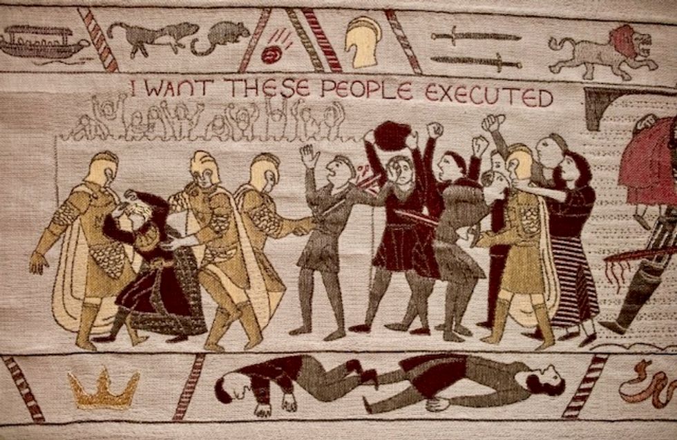 Thrilling yarn: Tapestry depicts all eight seasons of 'Game of Thrones' saga