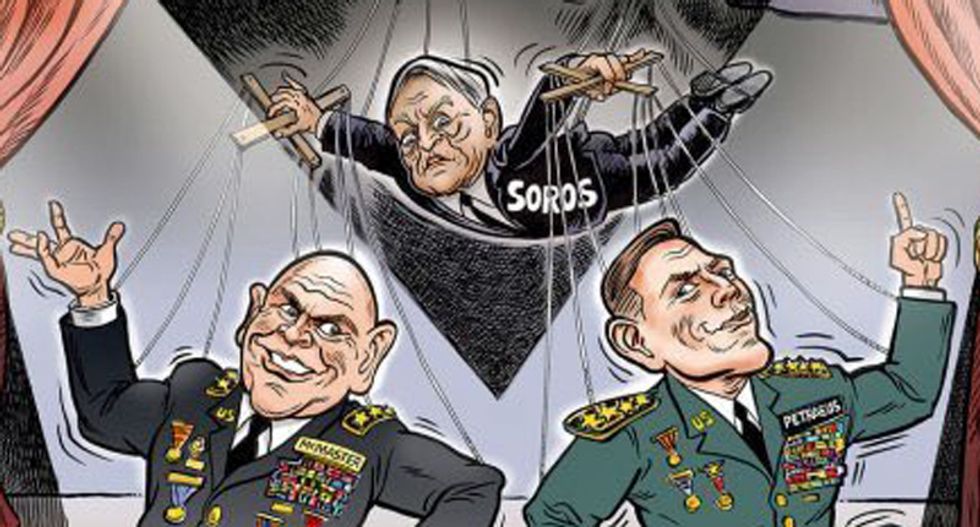 Artist behind ‘blatantly anti-Semitic’ cartoon invited to White House by the Trump administration