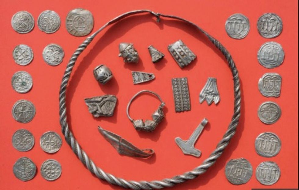 13-year-old boy unearths legendary Danish king's trove in Germany