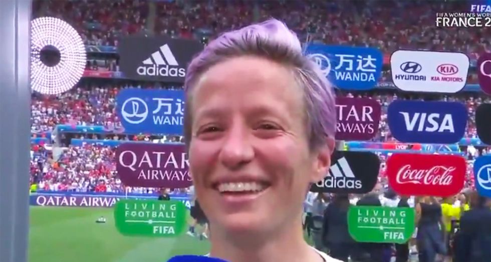 Bitter Fox News fans pitch a fit after US women and Rapinoe win the World Cup