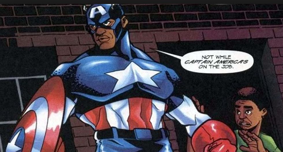 Fox & Friends freaks out over black Captain America: It's a plot to 'target conservatives'