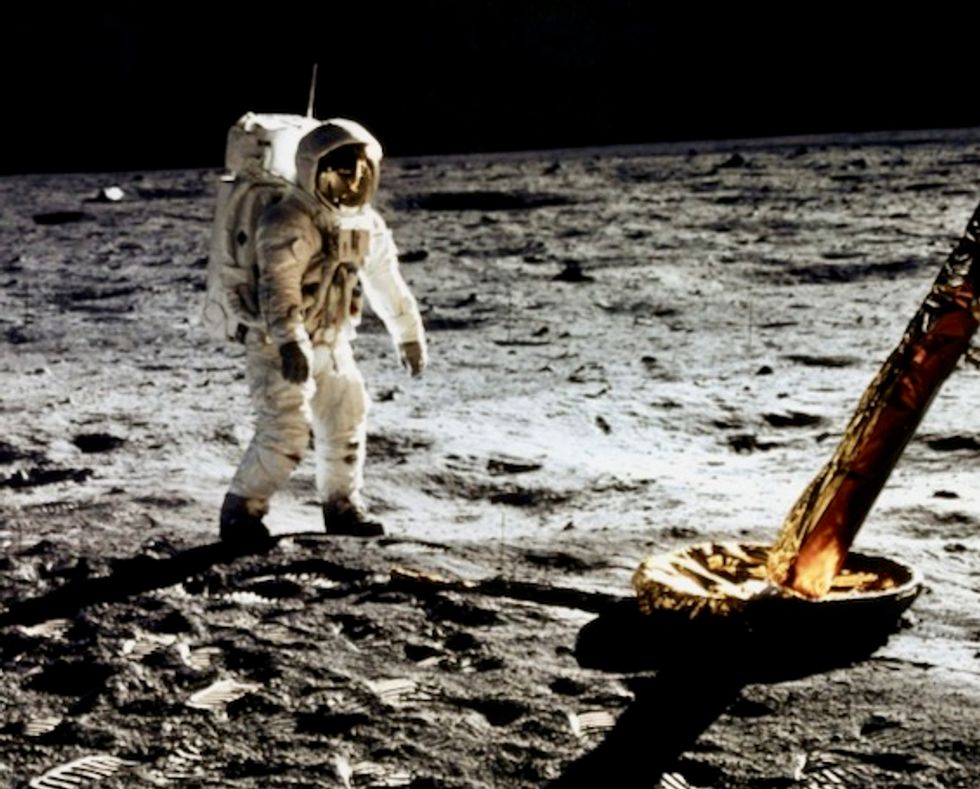 Moon landings footage would have been impossible to fake – a film expert explains why