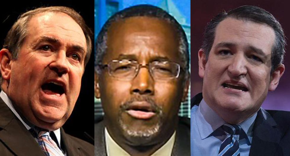 GOP candidates react to Paris terrorist attacks  -- by blaming Democrats and slamming Syrian refugees