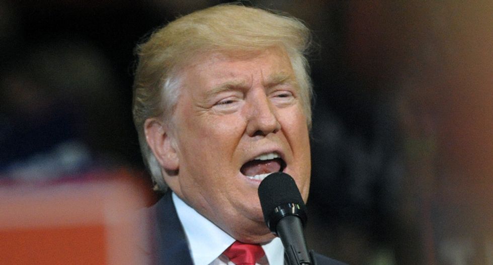 Trump falsely claims he stopped his supporters from chanting 'Send her back!'