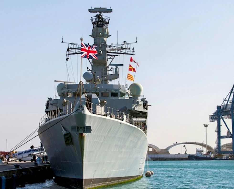 Iranian boats attempted to seize British tanker but were driven off by a Royal Navy