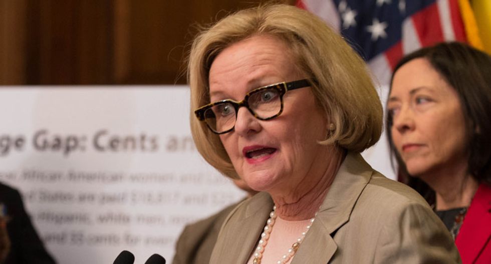 Dem. Senator McCaskill nailed for falsely claiming she's never met with Russia's ambassador