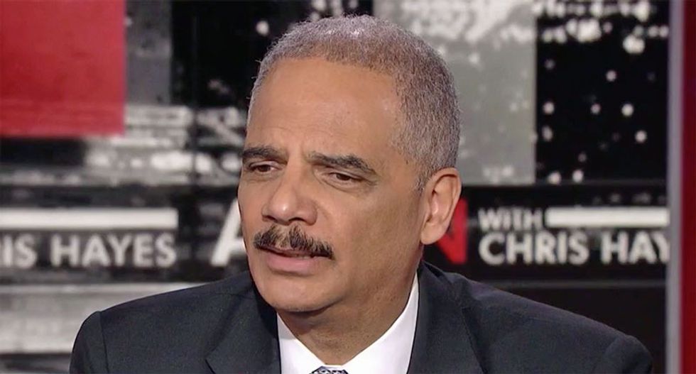 Former Attorney General Eric Holder makes a 'difficult' admission: ‘I don’t have faith in Jeff Sessions’
