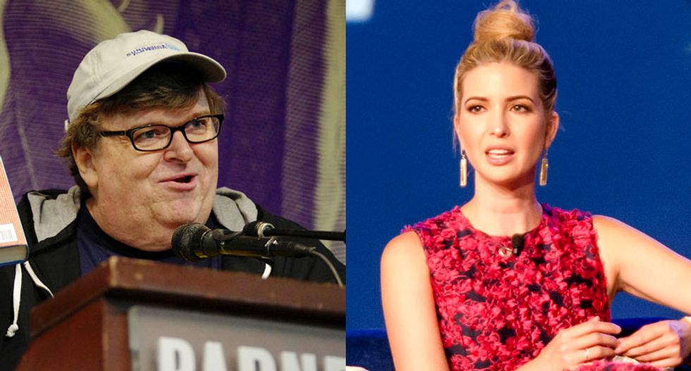 Michael Moore pens an open letter to Ivanka Trump: Your deranged dad needs serious help