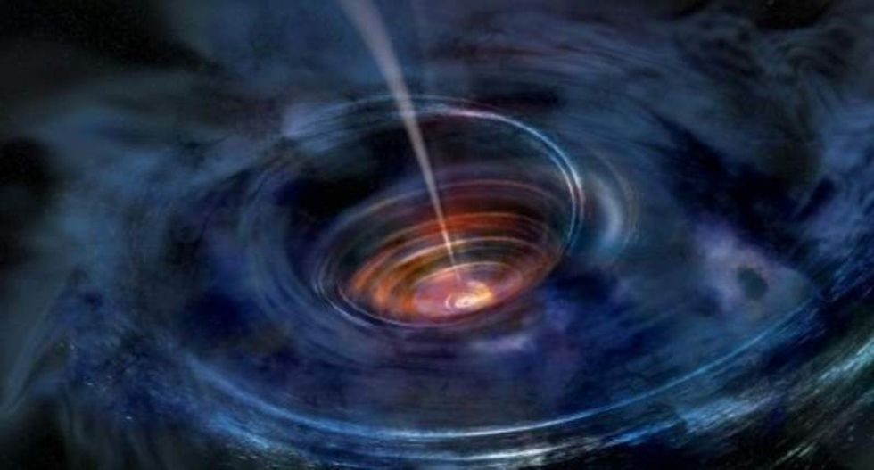 Unprecedented: Dormant black hole caught 'waking up' to devour a star