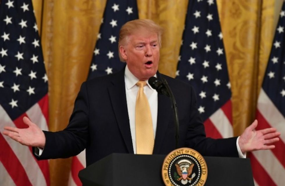 Trump escalates war on social media at White House 'summit'