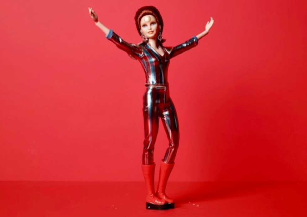 Mattel unveils David Bowie Barbie doll to honor the 50th anniversary of 'Space Oddity'