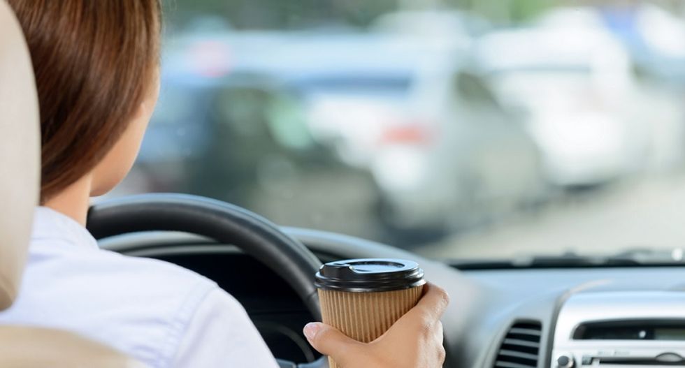 This Minnesota police department says drinking coffee while driving is illegal