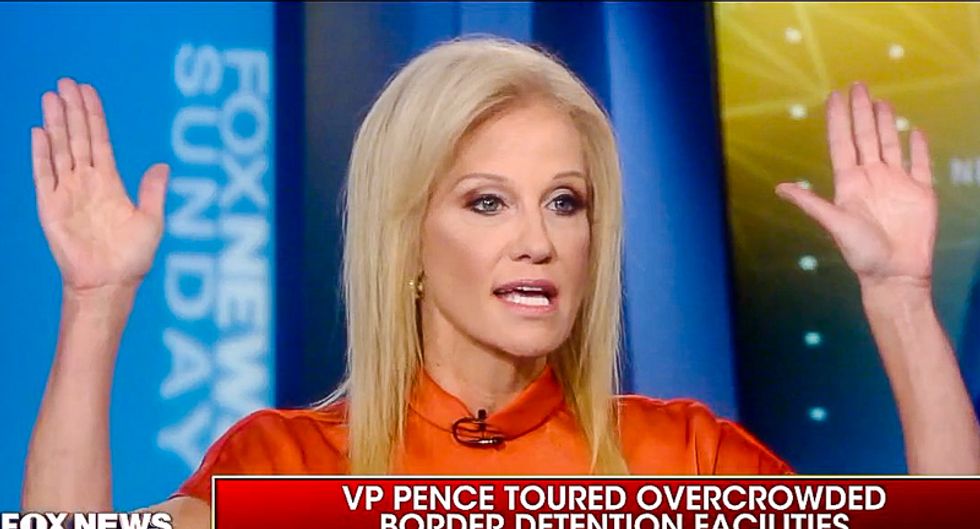 'It's a disaster': Chris Wallace shuts down Kellyanne Conway for lying about conditions in migrant jails