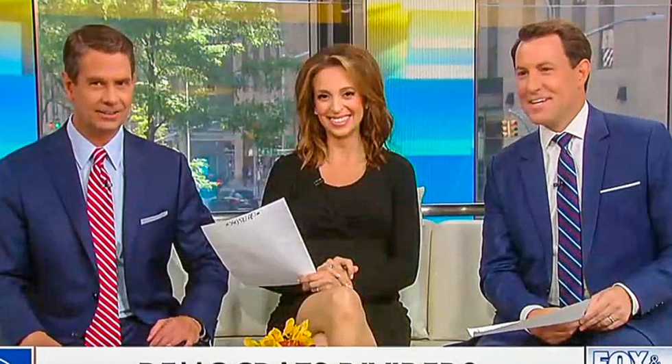 Fox & Friends hosts inspire racist Trump tweet -- and then laugh as they read it aloud