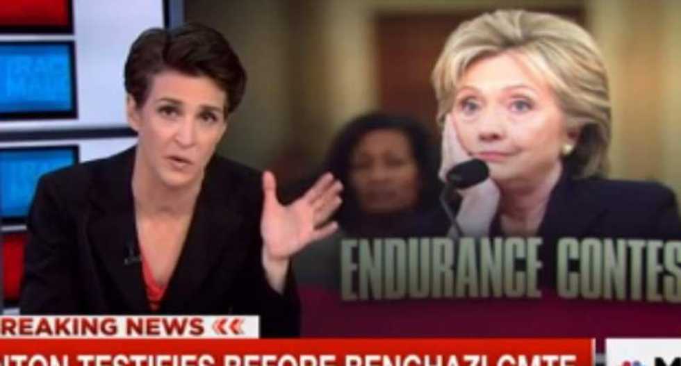 Rachel Maddow hammers Republicans for making Benghazi probe a gigantic 'partisan joke'