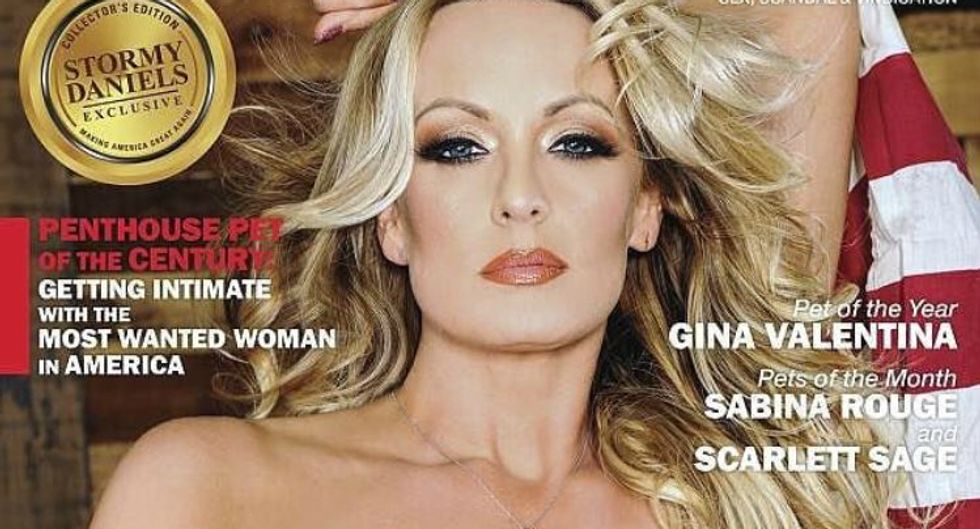 FIRST LOOK: Stormy Daniels 'bares all' for Penthouse cover story
