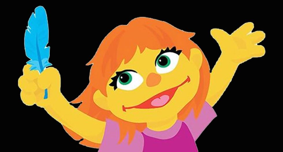 Anti-vaxxers convinced Sesame Street character Julia is a Big Pharma conspiracy to 'normalize' autism