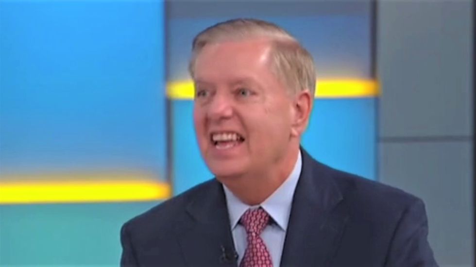 Lindsey Graham backs up Trump after his racist attacks on Dem women: 'They hate our own country!'