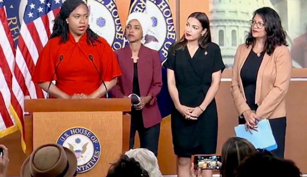 CNN slammed for labeling five centrist Democrats as 'leaders on impeachment' and erasing efforts of progressive women of color
