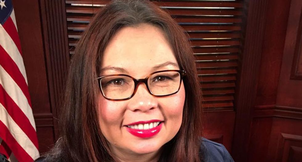 Conservative whines Tammy Duckworth will ‘weaponize her baby’ on Senate floor -- and the backlash is brutal