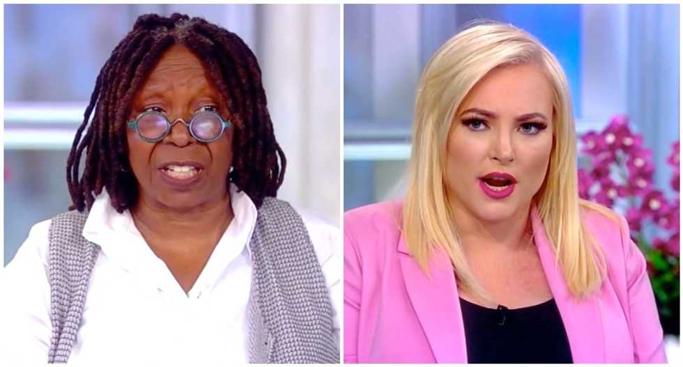 Meghan McCain baffles co-hosts by instantly contradicting herself on Fox News and Alexandria Ocasio-Cortez