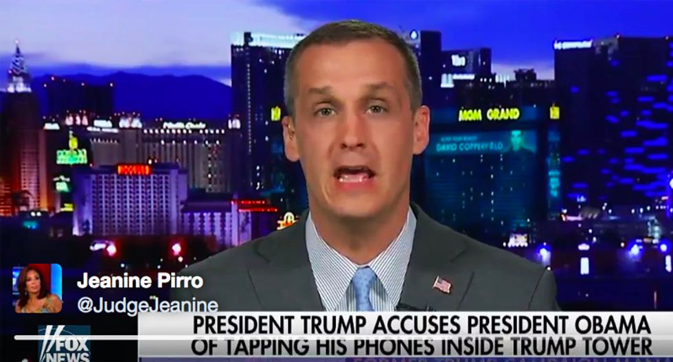 Corey Lewandowski accuses Obama of bugging Jeff Sessions’ senate office when he met with Russians