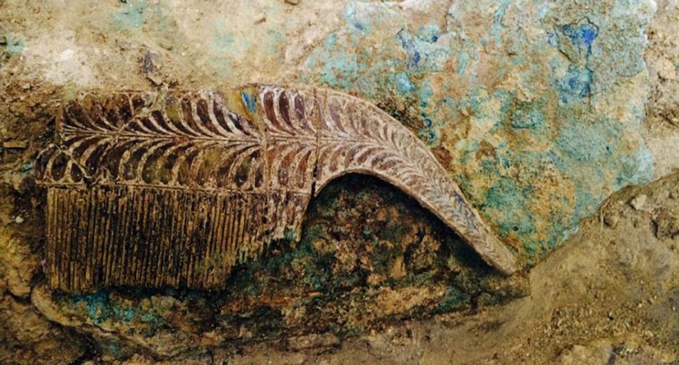 Ancient warrior's 3,500-year-old tomb and huge treasure hoard found in Greece