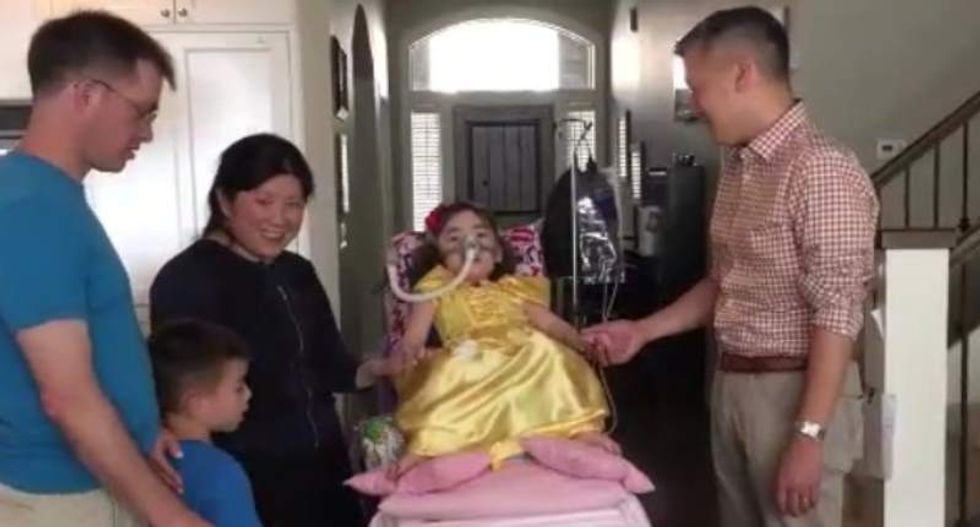 Portland family lets terminally ill 5-year-old daughter choose 'heaven' over more hospital care