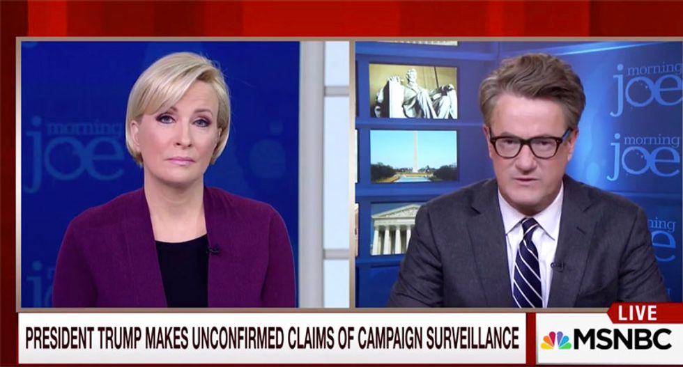'We are in crisis’: Morning Joe warns president’s Twitter meltdown has 'shaken this government to the core'