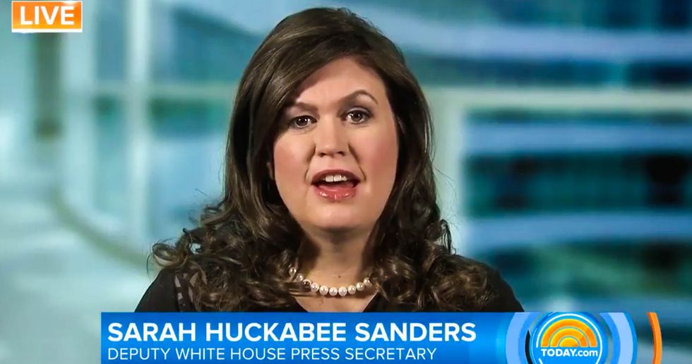 Flashback of Sarah Sanders from 2016 now applies to Trump: 'When you're attacking the FBI, you're losing'