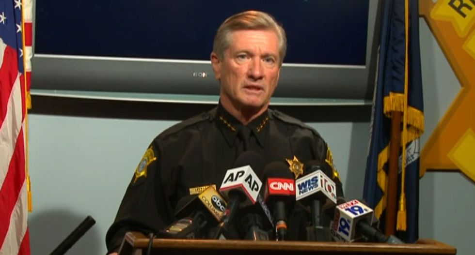 Sheriff Leon Lott blames flipped teen for police assault: She started this whole incident