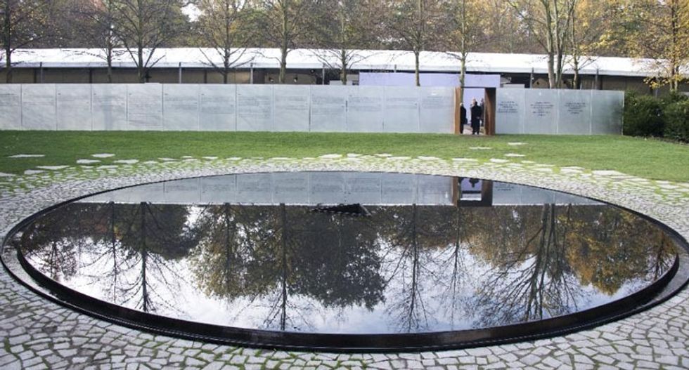 Berlin memorial for Roma victims of Nazis defaced with 'gas them'
