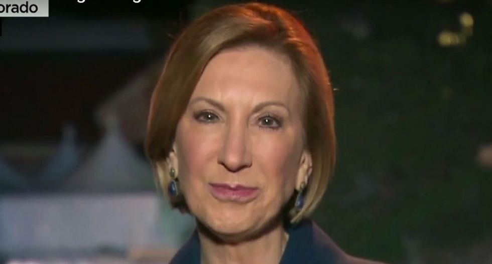 Cornered Carly Fiorina turns hostile rather than explain why she lied during Wednesday’s GOP debate