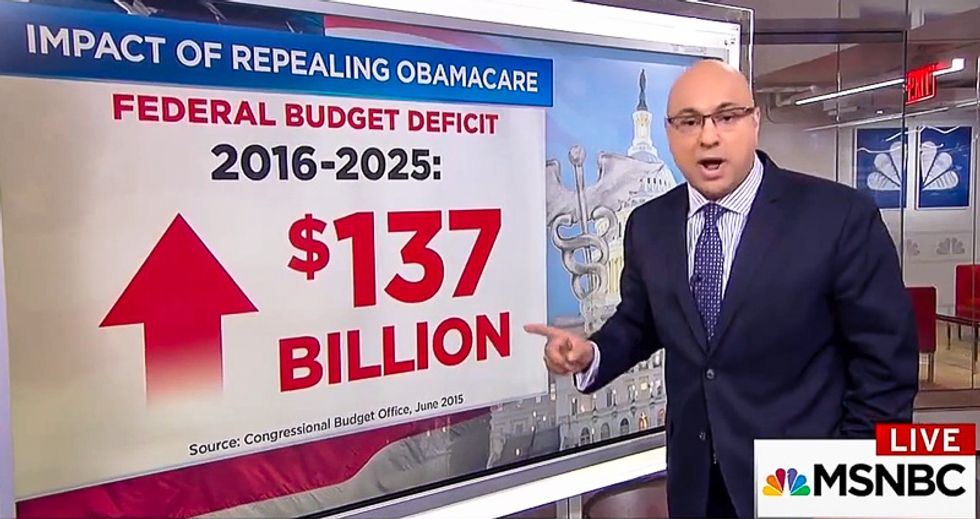 'A very dangerous road': MSNBC's Ali Velshi explains why McConnell's Obamacare repeal plan is a disaster