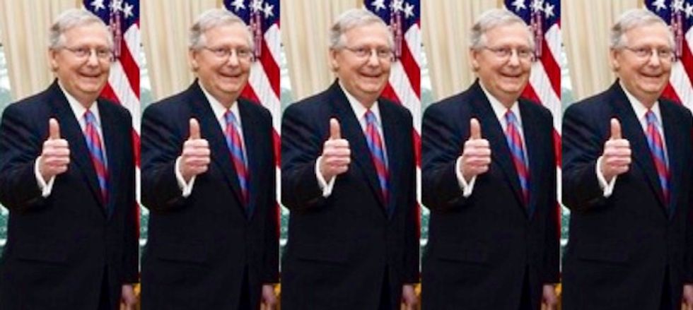 With nation's attention on Democratic debate, Mitch McConnell advances over a dozen lifetime Trump judges