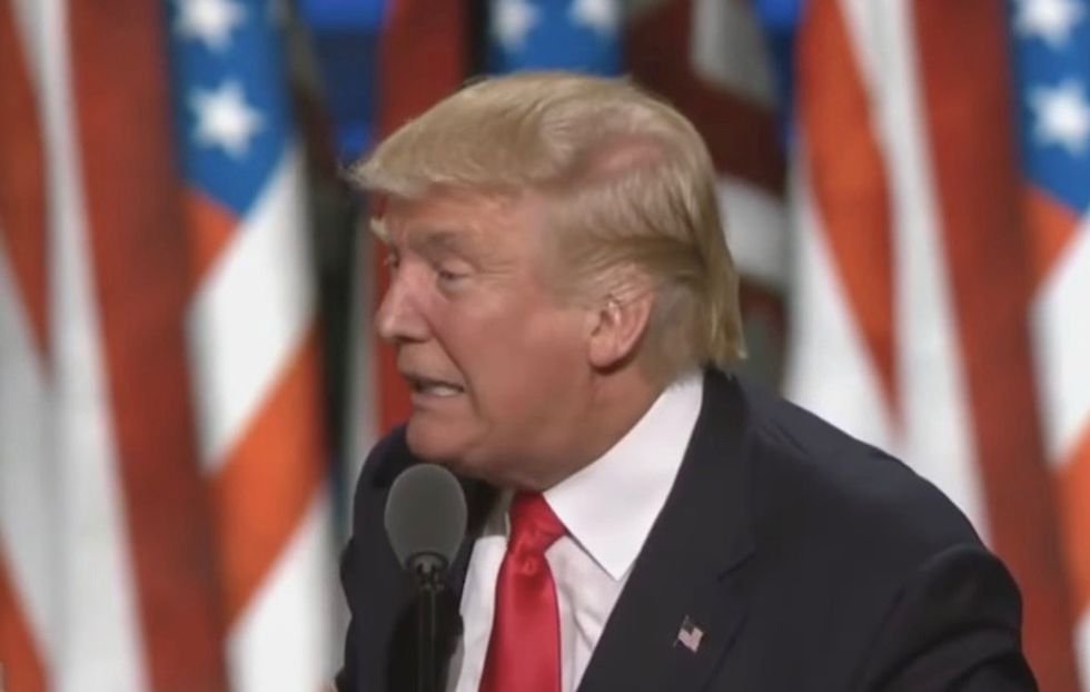 Trump threatens to obstruct justice in latest bonkers tweet: ‘At some point I will have no choice'