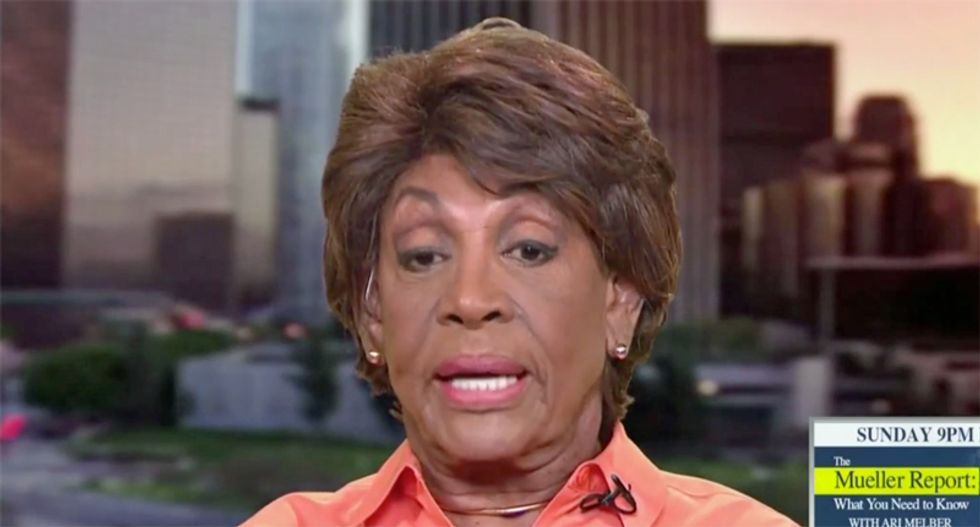 Trump 'will get worse’ because he does not fear Democrats impeaching him: Chairwoman Maxine Waters