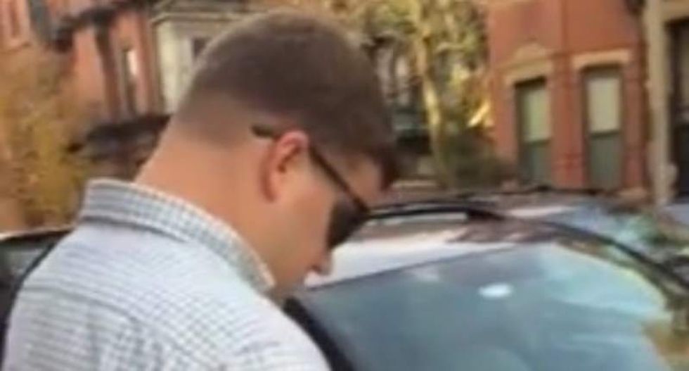 Boston woman confronts man secretly filming her on the street: 'Am I making you uncomfortable?'
