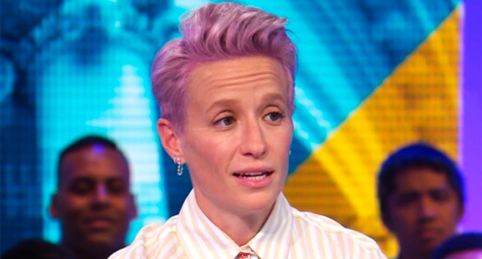 Megan Rapinoe trashes 'disgusting' Trump for his ugly racist tweets in CNN interview