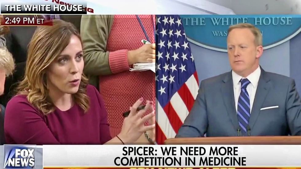 MSNBC reporter torches Sean Spicer: Why did Trump ask Congress to uncover wiretap info he already has?
