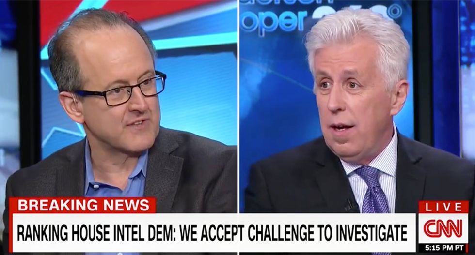 ‘A person who’s not nuts’ wouldn’t do this: CNN panel rips Jeffrey Lord’s defense of Trump wiretap tweets