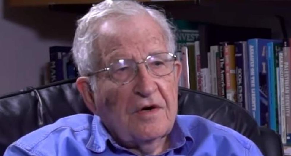 Noam Chomsky: Trump has pushed the doomsday clock dangerously close to midnight