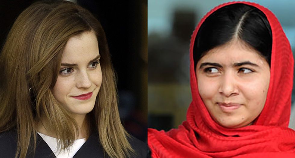 Malala Yousafzai tells Emma Watson: I hesitated to call myself a feminist until you inspired me