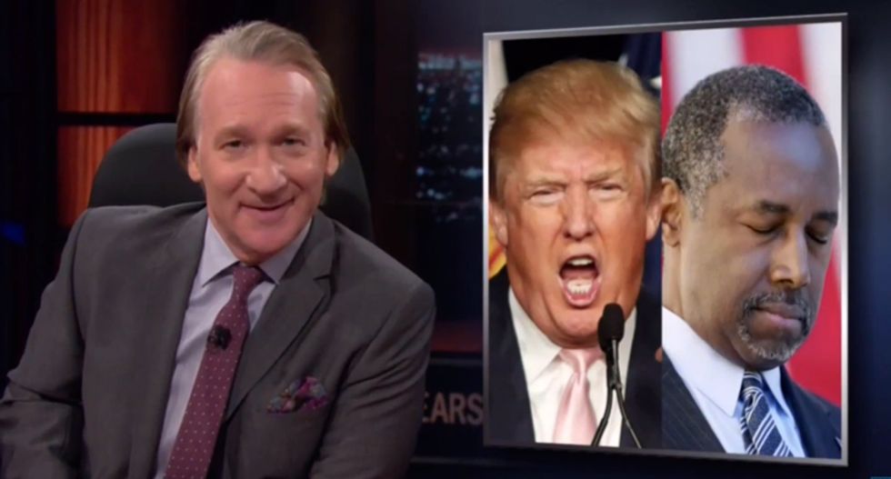 Maher: 'Capt. Carnival Barker and Crazy McSleepy Pants' are winning because US voters are dumb